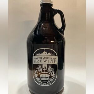 North Mountain Brewing Phoenix Glass Growler
